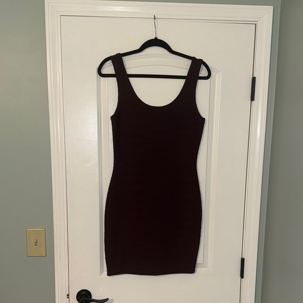 Windsor Deep Burgundy Mini Dress